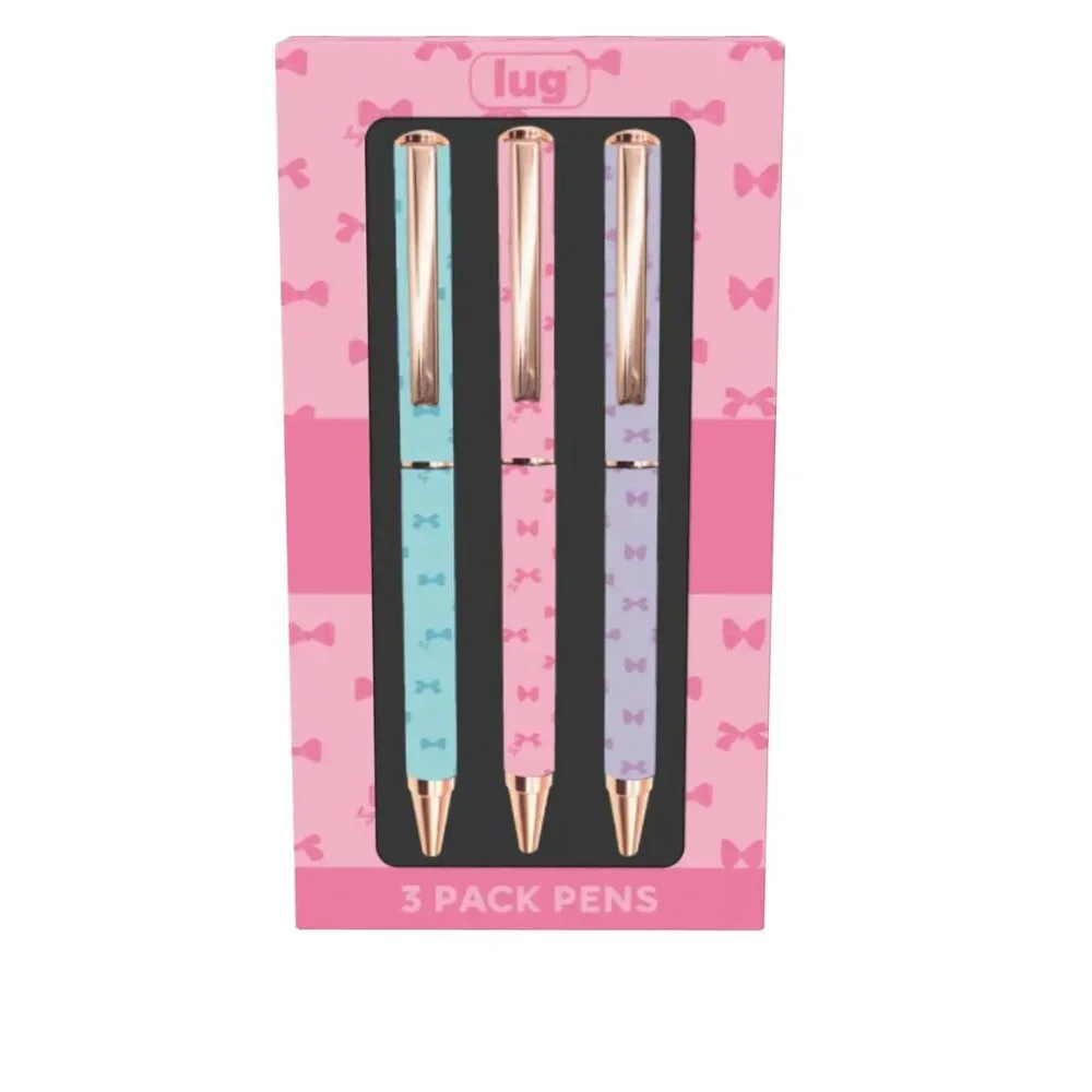 Lug Pens 3pk - Scribble